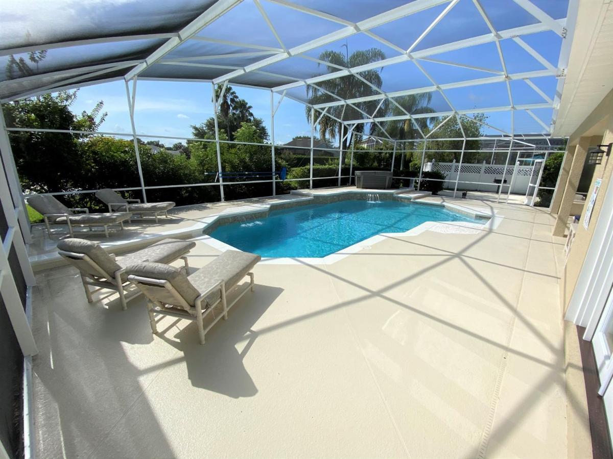 Mickeys Pearl - Phenomenal 7Br With 4 Master Suites Privacy Pool & Hot Tub Gas Bbq - 2 Miles To Disney أورلاندو المظهر الخارجي الصورة